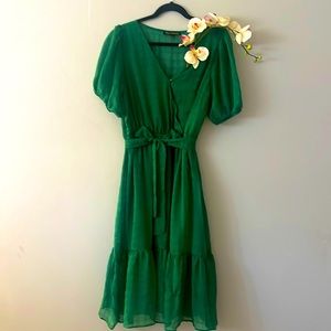 Beautiful green dress